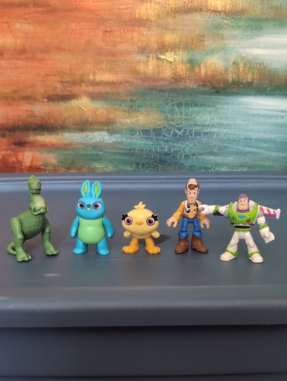Toy Story Mini Figure Set - Woody, Buzz, Rex + Friends (Multicolor)